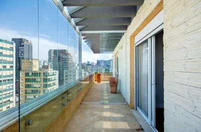 Cobertura com 2 dormitórios à venda, 140m² - jardim paulista - são paulo/sp