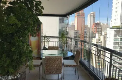 Apartamento com 4 dormitórios à venda, 245 m² por r$ 7.450.000,00 - moema - são paulo/sp