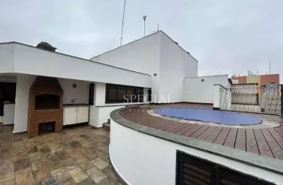 Cobertura com 3 dormitórios, 187 m² - venda por r$ 3.180.000,00 ou aluguel por r$ 19.658,10/mês - moema - são paulo/sp