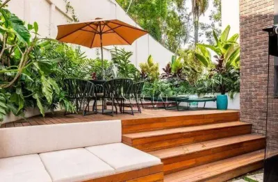 Apartamento garden com 3 dormitórios à venda, 145 m² por r$ 5.400.000,00 - cidade jardim - são paulo/sp