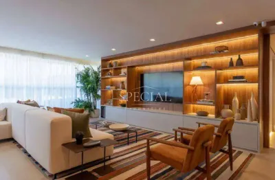 Apartamento garden com 3 dormitórios à venda, 244 m² por r$ 3.100.000,00 - brooklin - são paulo/sp