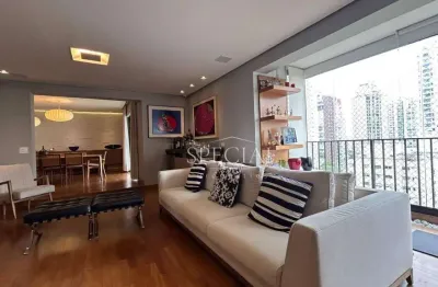 Apartamento com 3 dormitórios à venda, 202 m² - campo belo, são paulo/sp
