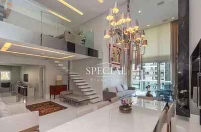 Apartamento duplex com 4 dormitórios à venda, 254 m² por r$ 6.500.000,00 - campo belo - são paulo/sp