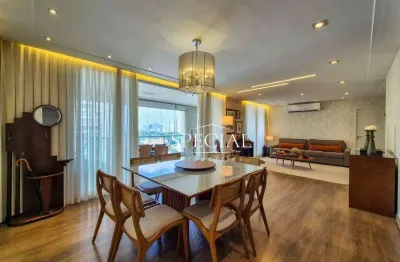 Apartamento com 233 m², 3 suítes, varanda gourmet e lazer de clube no campo belo