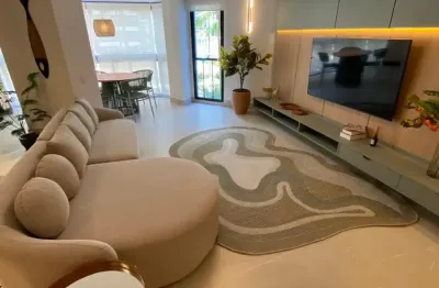 Apartamento pé na areia à venda na riviera de são lourenço - 4 suítes