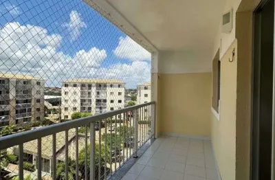 Apartamento 2 quartos com armários para venda no condomínio arboris em lauro de freitas - ba