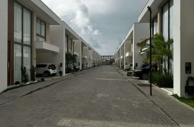 Casa de 4 quartos alto padrão em condomínio jaguar residence em vilas do atlântico/ba