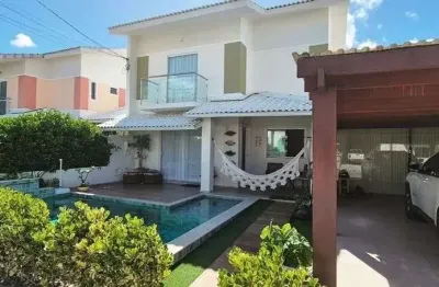 Casa duplex a venda com 260m2 de área construída, 4 quartos em buraquinho - lauro de freitas/ba