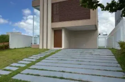 Casa de alto padrão, 4 suites, 5 quartos totais - alphaville litoral norte ii / camaçari - ba