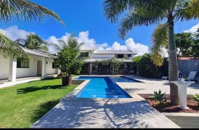 Casa duplex, com 5 suítes e área verde em busca vida | sub cond dunas - camacari/ba