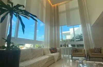 Mansão de 4 suítes em alphaville litoral norte 1 / oportunidade em camaçari ba