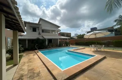 Casa em condomínio fechado com 5 quartos à venda na Rua Humberto Costa, 1, Barra do Jacuípe, Camaçari