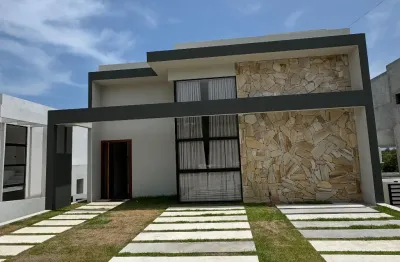 Casa em condomínio fechado à venda no Monte Gordo, Camaçari 