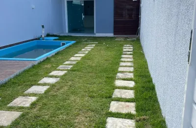Cód. 8006 arembepe casa com 2/4 com suíte e piscina privativa