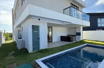 Casa em condomínio fechado à venda na Rua Caraíva, Abrantes, Camaçari