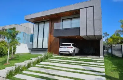 Casa em condomínio fechado com 4 quartos à venda na Rodovia BA-099 - Estrada do Côco, 1, Vilas de Abrantes, Camaçari