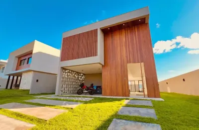Cód. 239 alphaville litoral norte 2 casa com 4 suítes e 4 vagas