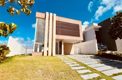 Cód. 236 alphaville litoral norte 2 casa com 4 suítes e 4 vagas
