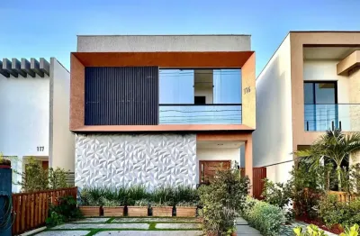Cód. 592 busca vida casa 4/4 sendo 2 suítes com piscina privativa