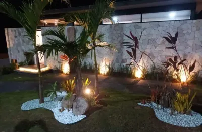 Alphaville litoral norte 3, casa com 3 suites, com piscina privativa e área gourmet - camacari ba