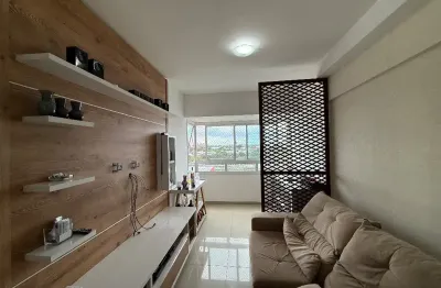 Apartamento 3/4 mobiliado com 2 garagens - alpha park - salvador ba