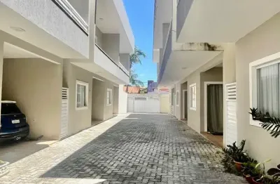 Cód. 271 lauro casa em village 3 suítes novo em vilas do atlântico