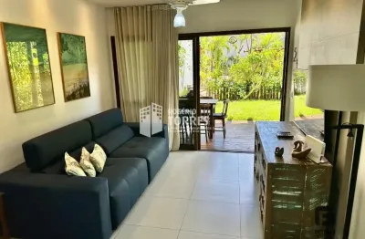 Village / bangalô a venda de 3 suítes, garden + varanda deck e 2 garagens em itacimirim