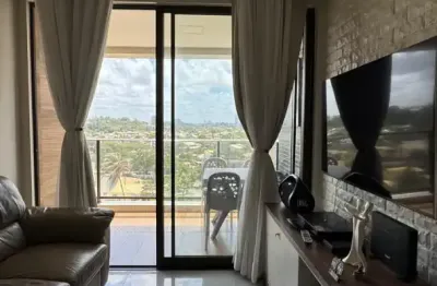 Cód. 303 piatã 2/4 sendo um suíte andar alto vista mar e 2 vagas