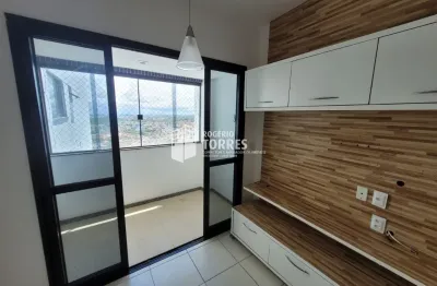 Apartamento a venda de 2/4, 1 suíte, andar alto e 2 garagens no cabula