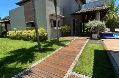 Cód. 8017 barra do jacuípe casa com 4/4 sendo 2 suítes e piscina privativa