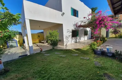 Cód. 8018 barra de jacuípe casa com 4/4 em condomínio fechado do lado da praia