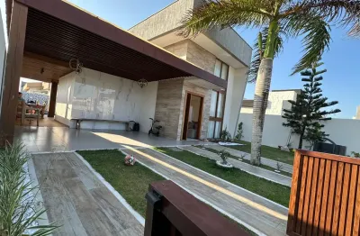 Cód. 8006 arembepe casa moderna com 3 suítes e piscina privativa