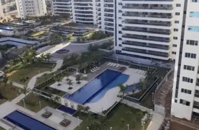 Cód. 297 pituaçu 4 suítes reformado com varanda vista mar no henisphere