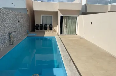 Cód. 8023 jauá casa solta com 2/4, sendo um suíte e piscina privativa