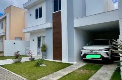 Cód. 285 abrantes casa com 3 suítes com área verde e vaga para 3 carros