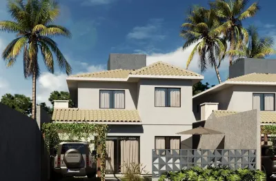 Casa em condomínio fechado com 4 quartos à venda no Jauá, Camaçari 