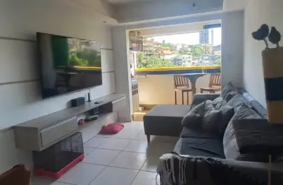 Cód. 588 pernambues 2 suítes com varanda térreo e 1 vaga de garagem