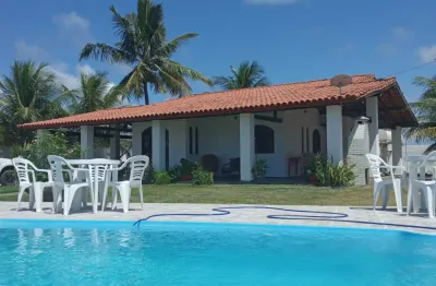 Cód. 8026 arembepe casa com 3/4, sendo 2 suítes e terreno com amplo