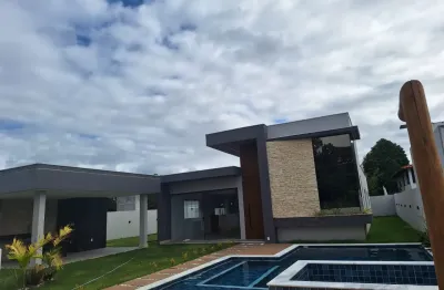 Casa em condomínio fechado com 3 quartos à venda na Avenida praia de Itacimirim, 77, Barra do Jacuípe, Camaçari