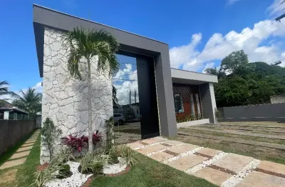 Cód. 8028 barra de jacuípe casa com 3 suítes em condomínio perto da praia