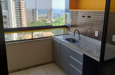 Apartamento nascente de 94m² com 2 vagas cobertas em jardim armação - salvador-ba