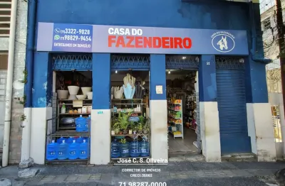 Ponto comercial em nazare, ladeira da independencia, frente de rua