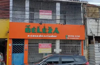 Ponto comercial frente de Rua no Lobato, perto de diversos recintos comercias