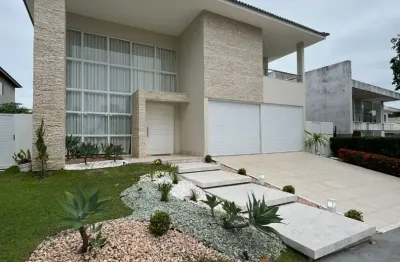 Casa Duplex Alugando Alphaville Litoral Norte 1 - 4 Suítes -  Energia Solar.