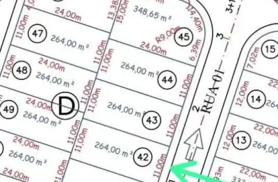 Terreno à venda, 264 m² por r$ 260.000 - residencial bosque do imperador - pindamonhangaba/sp