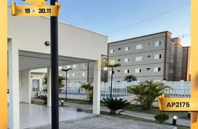 Apartamento com 2 quartos, loteamento industrial água preta - pindamonhangaba