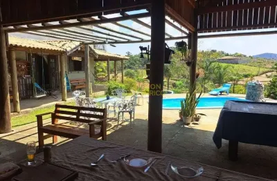 Chácara com 4 quartos à venda, zona rural - natividade da serra