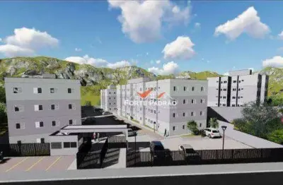 Apartamento com 2 dormitórios à venda, 43 m² por R$ 175.000,00 - Cagassú - Sorocaba/SP