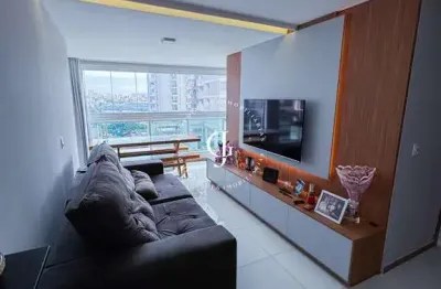 Espetacular apartamento de 3 quartos com 2 vagas soltas na quadra do mar da Prai