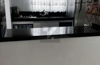 Apartamento mobiliado no pinheirinho, 1 vaga de garagem coberta, 2 quartos